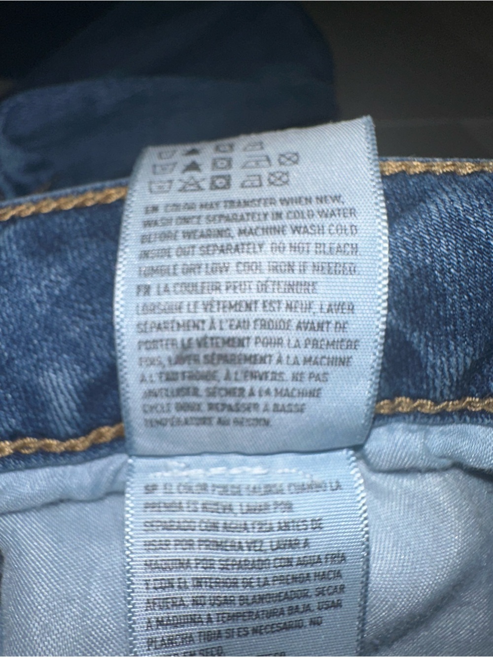 American Eagle Women’s Size 18 Jeans Favorite Boyfriend Blue Denim Medium Wash - Picture 6 of 8